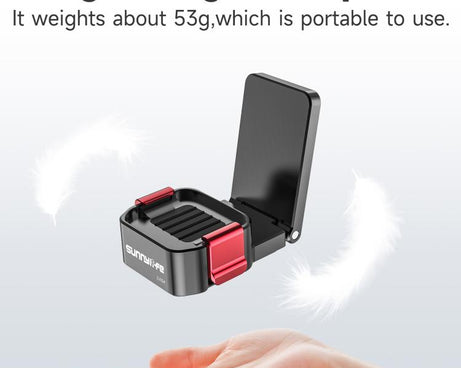 For DJI Osmo Pocket 4 / 3 Sunnylife Metal Quick-Release Magnetic Mount Tabletop Base Bracket Angles Adjustable Stand, OP4-ZJ154