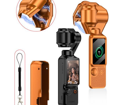 For DJI OSMO Pocket 4 GKK Gimbal Cover Camera Protector Screen Body Magnetic Full Cover, For DJI OSMO Pocket 4