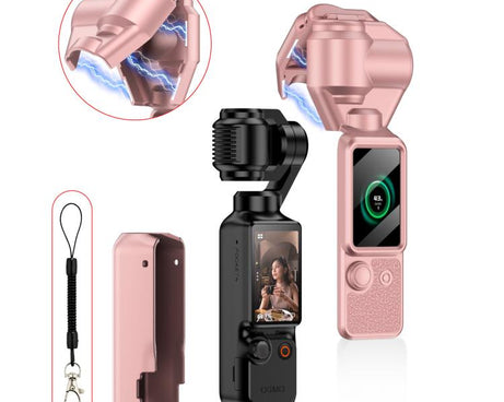 For DJI OSMO Pocket 4 GKK Gimbal Cover Camera Protector Screen Body Magnetic Full Cover, For DJI OSMO Pocket 4