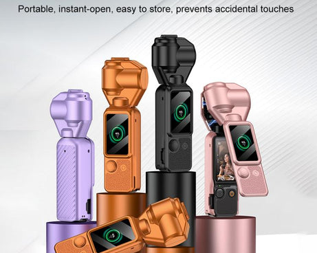 For DJI OSMO Pocket 4 GKK Gimbal Cover Camera Protector Screen Body Magnetic Full Cover, For DJI OSMO Pocket 4