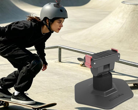 Sunnylife Magnetic Flexible Adhesive Helmet Mount Base Quick-Release Action Camera Holder For DJI Osmo 360 / Action 5 Pro / 4 / 3 / 2, For DJI Osmo 360 / Action 5 Pro / 4 / 3 / 2