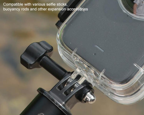 For DJI Osmo 360 50m Depth Waterproof Housing Case with Lens Silicone Cap, For DJI Osmo 360
