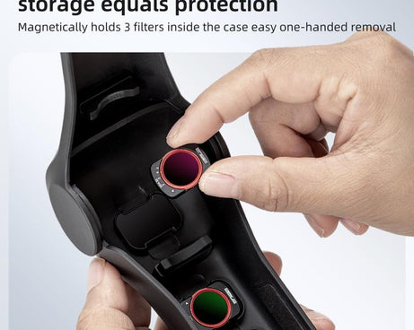 For DJI Osmo Pocket 4 STARTRC Storage Box Protective Case Flip Cover, For DJI Osmo Pocket 4