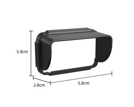 For DJI Osmo Pocket 3 BRDRC Sunshade Hood Screen Shade