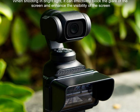 For DJI Osmo Pocket 3 BRDRC Sunshade Hood Screen Shade