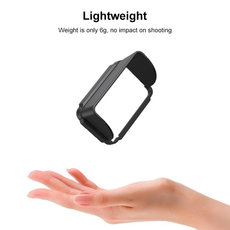 For DJI Osmo Pocket 3 BRDRC Sunshade Hood Screen Shade