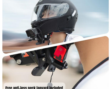 STARTRC Helmet Chin Mount Clip For GoPro, Insta360, DJI and Other Action Cameras