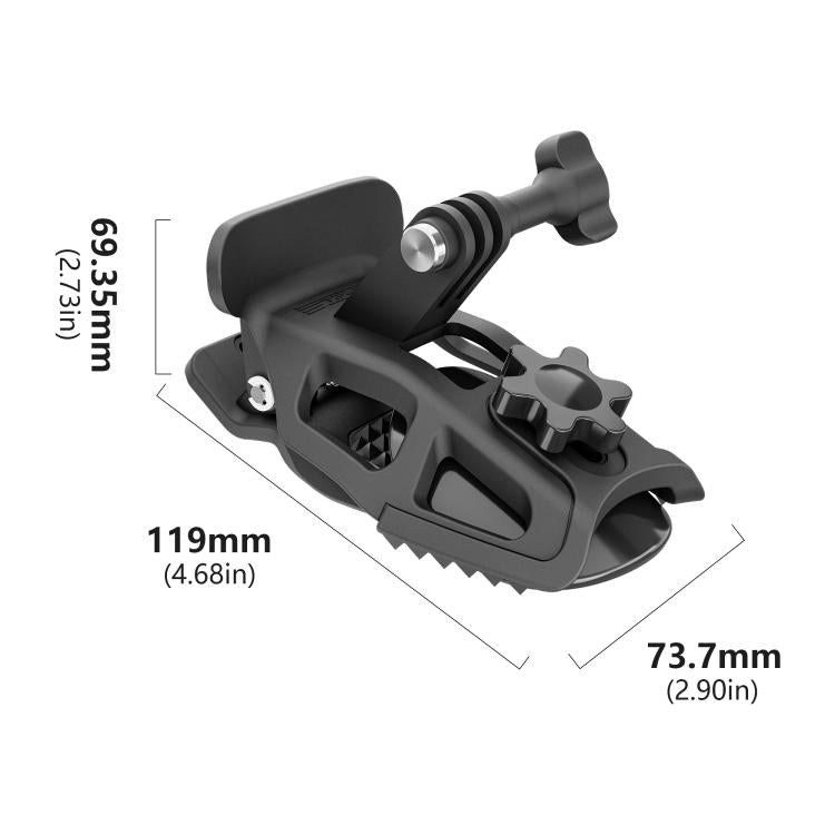 STARTRC Helmet Chin Mount Clip For GoPro, Insta360, DJI and Other Action Cameras