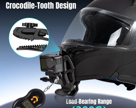 STARTRC Helmet Chin Mount Clip For GoPro, Insta360, DJI and Other Action Cameras