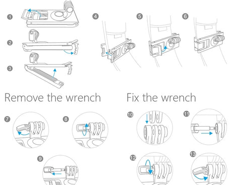 PGYTECH P-18C-019 Strap Fixed Holder for DJI Osmo Pocket / Action