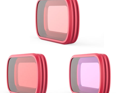 3 PCS PGYTECH P-18C-017 Profession Diving Lens Filter Suit for DJI Osmo Pocket