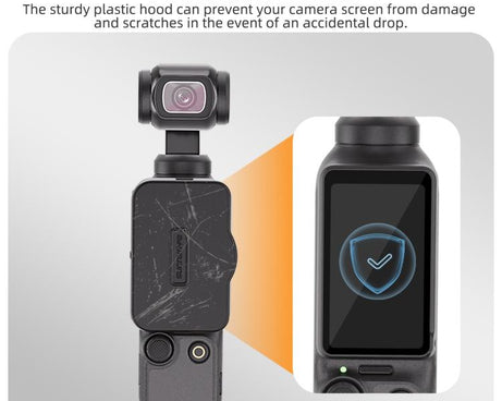 Sunnylife Screen Sun Hood Guard Screen Monitor Cover Protector For DJI Osmo Pocket 4P / 4 / 3