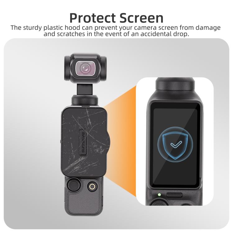 Sunnylife Screen Sun Hood Guard Screen Monitor Cover Protector For DJI Osmo Pocket 4P / 4 / 3