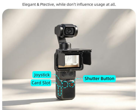Sunnylife Screen Sun Hood Guard Screen Monitor Cover Protector For DJI Osmo Pocket 4P / 4 / 3