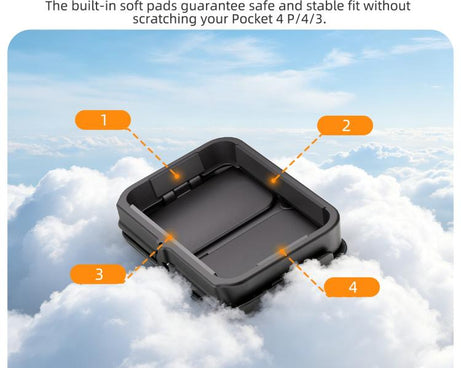 Sunnylife Screen Sun Hood Guard Screen Monitor Cover Protector For DJI Osmo Pocket 4P / 4 / 3