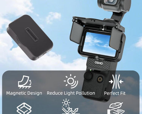Sunnylife Screen Sun Hood Guard Screen Monitor Cover Protector For DJI Osmo Pocket 4P / 4 / 3