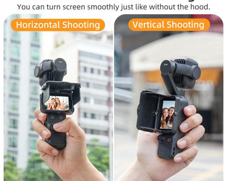 Sunnylife Screen Sun Hood Guard Screen Monitor Cover Protector For DJI Osmo Pocket 4P / 4 / 3