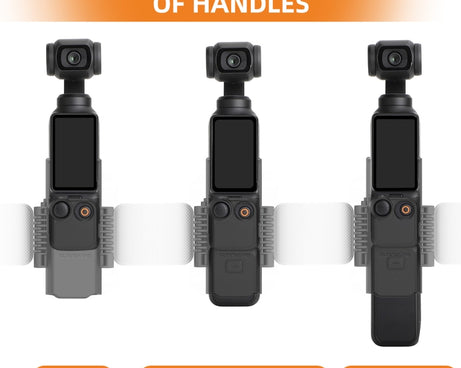 For DJI OSMO Pocket 3 Sunnylife ZJ756 Expanded Dual Phone Clamp Holder