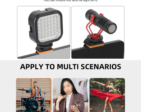 For DJI OSMO Pocket 3 Sunnylife ZJ756 Expanded Dual Phone Clamp Holder