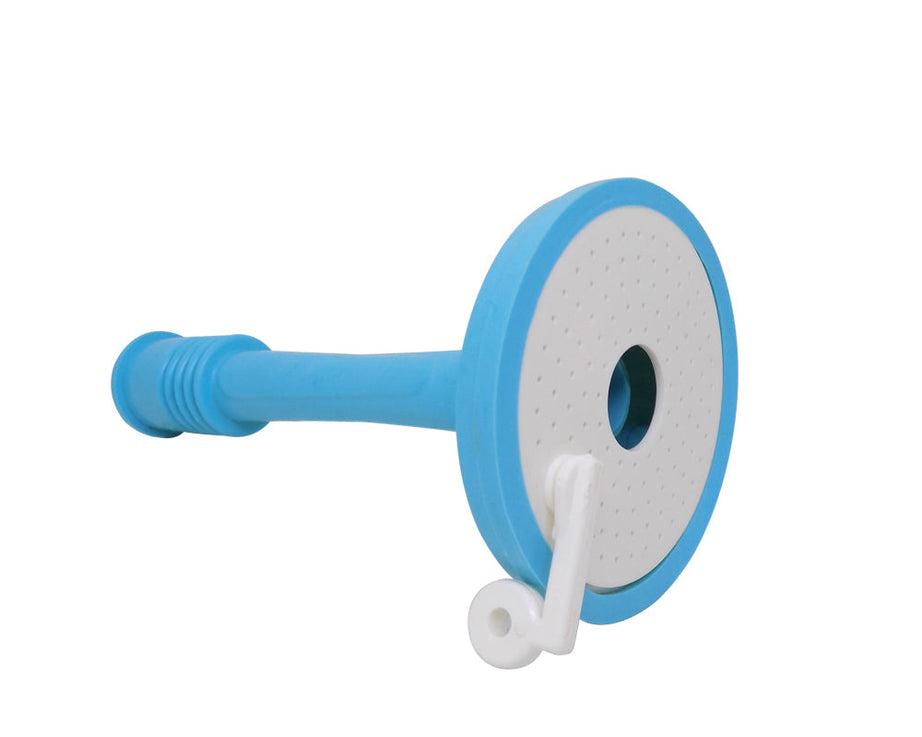 Adjustable faucet regulator for saving water with splash-proof design.