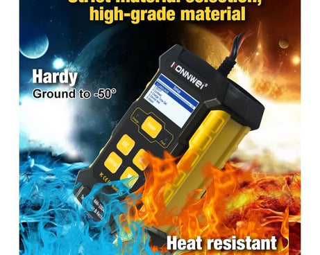 KONNWEI KW510 3 in 1 Car Battery Tester / Charger / Repairer, Support 8 Languages, KW510(EU Plug), KW510(US Plug)
