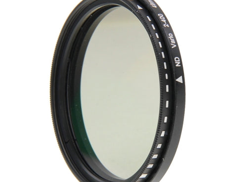 ND Fader Neutral Density Adjustable Variable Filter, ND2 to ND400 Filter, 37mm, 40.5mm, 43mm, 46mm, 55mm, 86mm, 95mm, 105mm