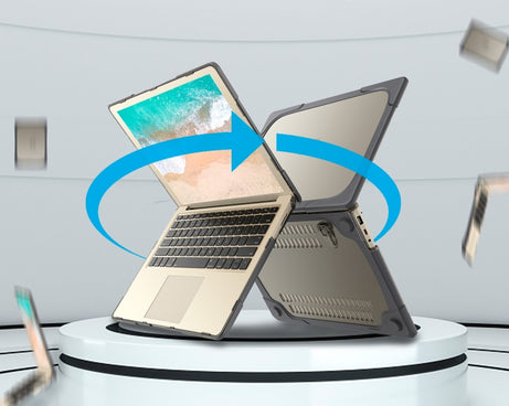 TPU + PC Two-color Anti-fall Laptop Protective Case, For Microsoft Surface Laptop 3 / 4 13.5 inch 1868 / 1951, For Microsoft Surface Laptop 3 / 4 / 5 13.5 inch 1769 / 1867 / 1958