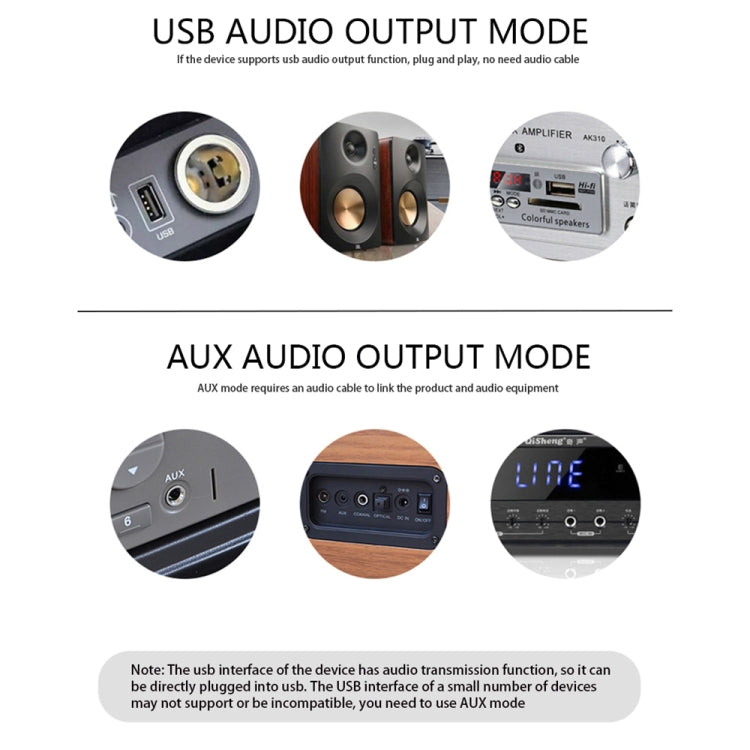 KN318 USB Bluetooth 5.1 Adapter Audio Receiver, KN318