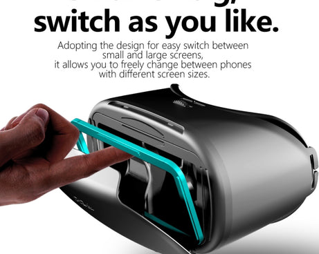 VRG PRO X7 Blu-ray Eye Protection VR Glass For 5-7 inch Mobile Phones