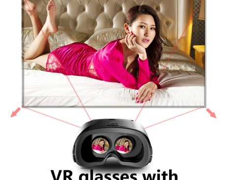 VRG PRO X7 Blu-ray Eye Protection VR Glass For 5-7 inch Mobile Phones