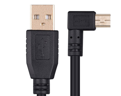 Elbow Mini 5 Pin to USB 2.0 Camera Extension Data Cable, 1.5m, 2m, 3m, 5m, 10m, 15m, 20m