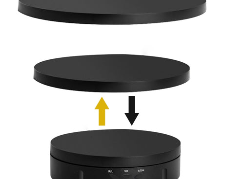 Electric Rotating Display Stand Turntable, 3 in 1, 3 in 1 Remote