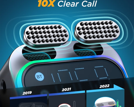 JOYROOM JR-CL16 48W Bluetooth 5.0 Car Wireless FM Transmitter, JR-CL16