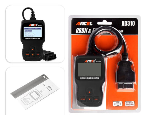 Ancel AD310 CAN OBD2 Car Engine Fault Diagnosis Tool, AD310