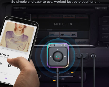 JOYROOM JR-CB3 Bluetooth 5.3 Car Wireless Receiver, JR-CB3