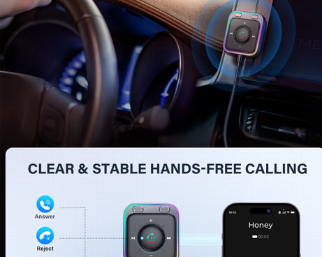 JOYROOM JR-CB3 Bluetooth 5.3 Car Wireless Receiver, JR-CB3