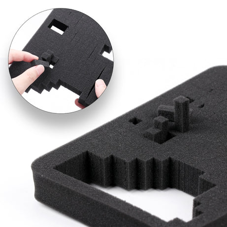 RUIGPRO Shockproof Waterproof Portable Case Box Size : 33.5cm x 24.7cm x 6.3cm, 33.5cm x 24.7cm x 6.3cm