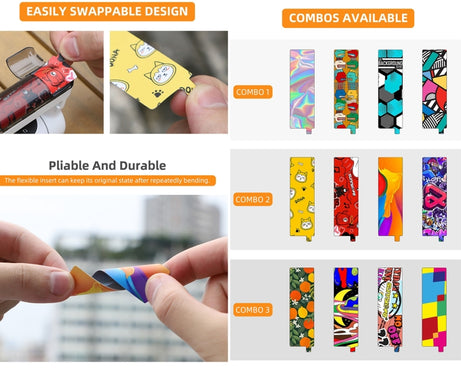 Sunnylife IST-TZ575 Color Insert Sticker, For Insta360 Flow
