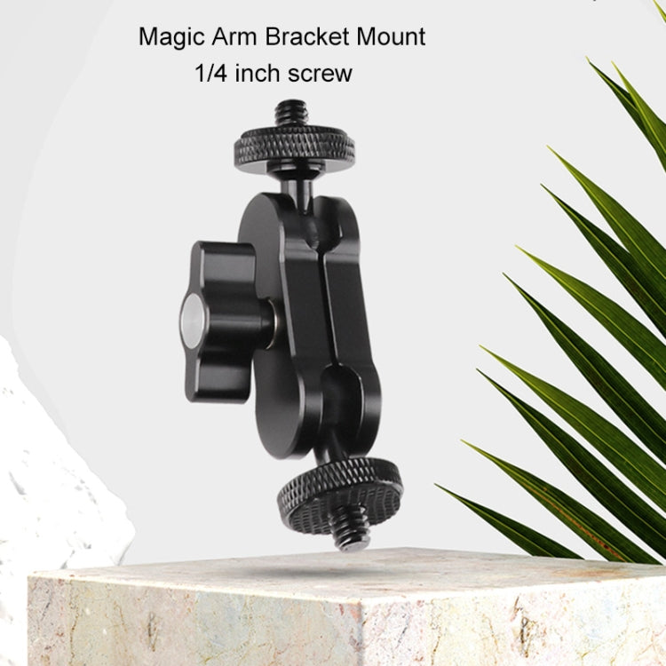 360 Pivot Magic Arm Mount 1/4 inch Ball Head Bracket