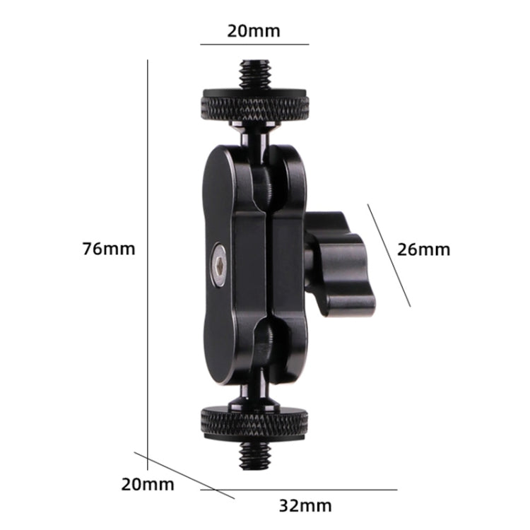 360 Pivot Magic Arm Mount 1/4 inch Ball Head Bracket