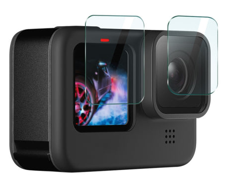imak Rear Screen + Front Screen + Rear Camera Lens Tempered Glass Film, For GoPro HERO11 Black