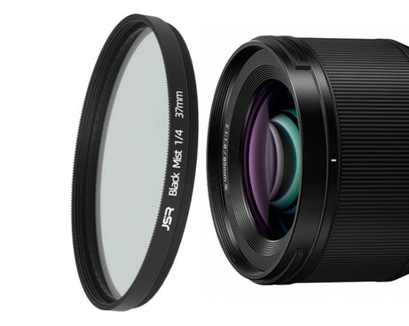 JSR Black Mist Filter Camera Lens Filter, 37mm, 43mm, 46mm, 49mm, 52mm, 55mm, 58mm, 62mm, 67mm, 72mm, 77mm, 82mm
