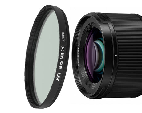 JSR Black Mist Filter Camera Lens Filter, 37mm, 43mm, 46mm, 49mm, 52mm, 55mm, 58mm, 62mm, 67mm, 72mm, 77mm, 82mm