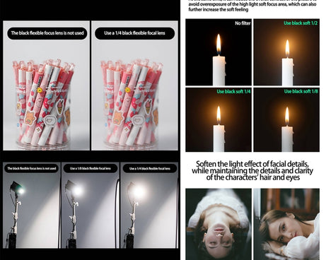 JSR Black Mist Filter Camera Lens Filter, 37mm, 43mm, 46mm, 49mm, 52mm, 55mm, 58mm, 62mm, 67mm, 72mm, 77mm, 82mm