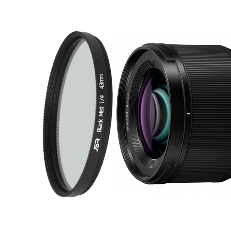 JSR Black Mist Filter Camera Lens Filter, 37mm, 43mm, 46mm, 49mm, 52mm, 55mm, 58mm, 62mm, 67mm, 72mm, 77mm, 82mm