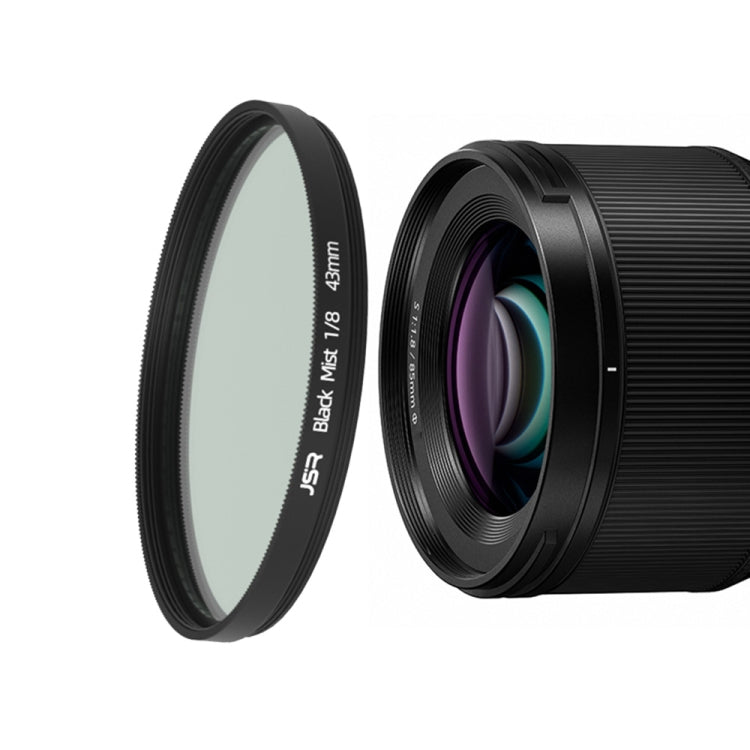 JSR Black Mist Filter Camera Lens Filter, 37mm, 43mm, 46mm, 49mm, 52mm, 55mm, 58mm, 62mm, 67mm, 72mm, 77mm, 82mm