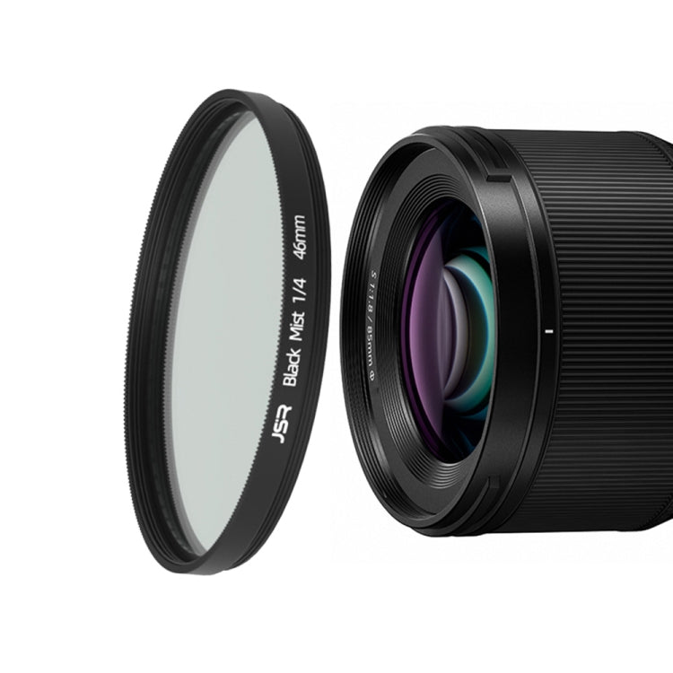 JSR Black Mist Filter Camera Lens Filter, 37mm, 43mm, 46mm, 49mm, 52mm, 55mm, 58mm, 62mm, 67mm, 72mm, 77mm, 82mm