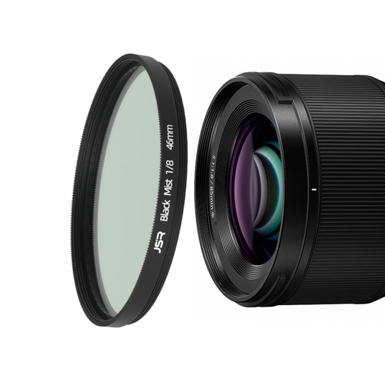 JSR Black Mist Filter Camera Lens Filter, 37mm, 43mm, 46mm, 49mm, 52mm, 55mm, 58mm, 62mm, 67mm, 72mm, 77mm, 82mm
