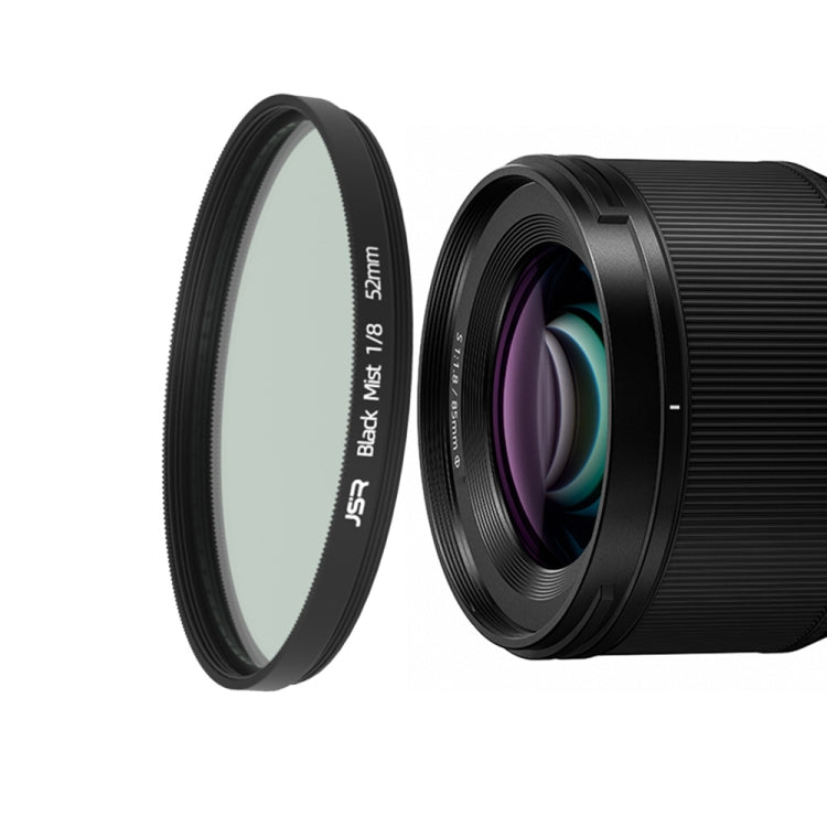 JSR Black Mist Filter Camera Lens Filter, 37mm, 43mm, 46mm, 49mm, 52mm, 55mm, 58mm, 62mm, 67mm, 72mm, 77mm, 82mm