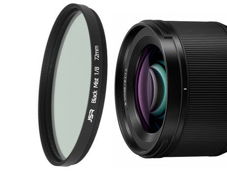 JSR Black Mist Filter Camera Lens Filter, 37mm, 43mm, 46mm, 49mm, 52mm, 55mm, 58mm, 62mm, 67mm, 72mm, 77mm, 82mm